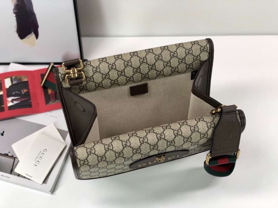 Gucci GG Supreme messenger bag 495654 9C2VT 8745 - Click Image to Close